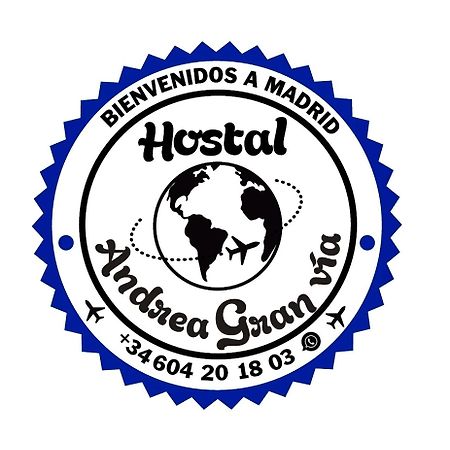 Hostal Andrea Granvia Madrid Eksteriør billede